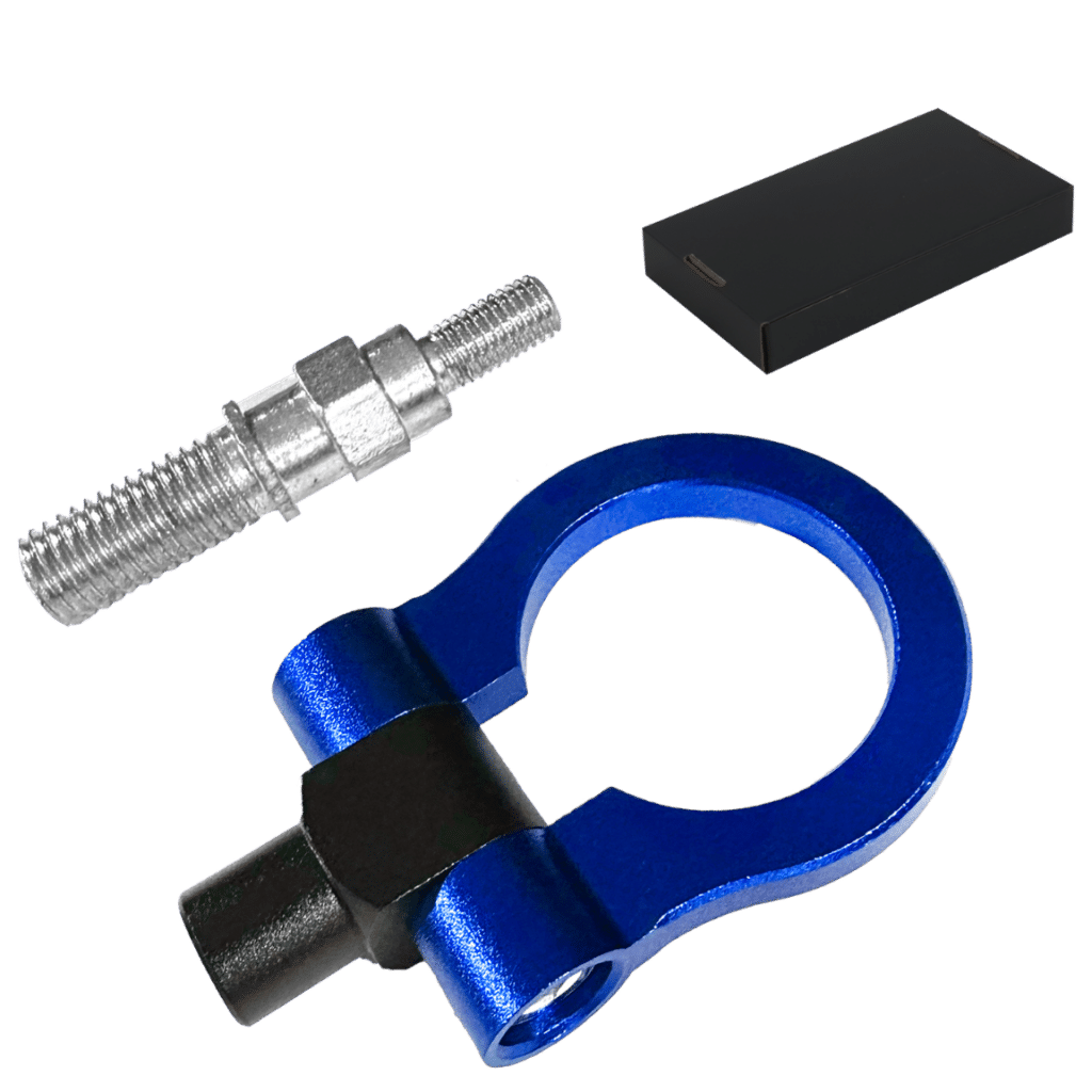 GANCHO REMOLQUE DEPORTIVO ANILLO 19.5CM 318G AZUL – SF-25133 BL