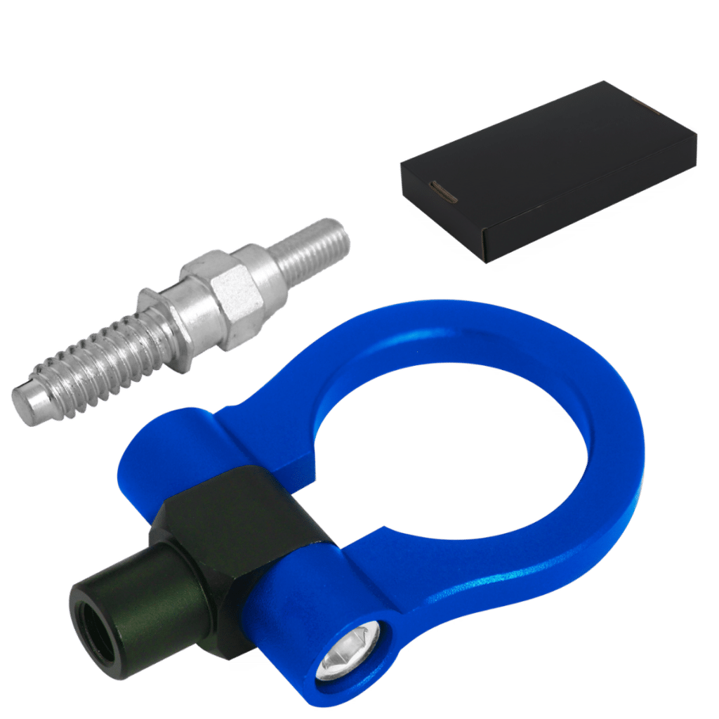 GANCHO REMOLQUE DEPORTIVO ANILLO 18.5CM 281G AZUL – SF-25132 BL