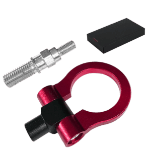 GANCHO REMOLQUE DEPORTIVO ANILLO 19.5CM 318G ROJO - SF-25133 RD