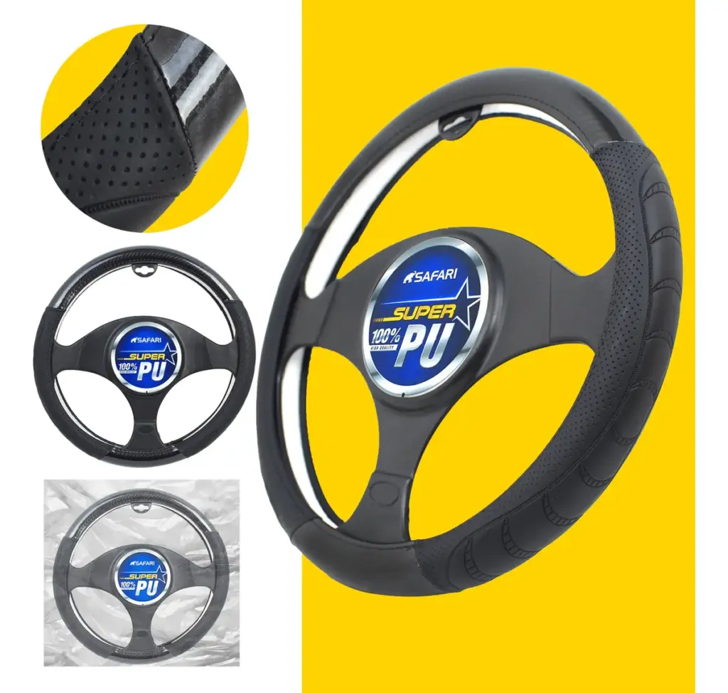 CUBRE VOLANTE CUERO GEN NEGRO – SFSW2203BK