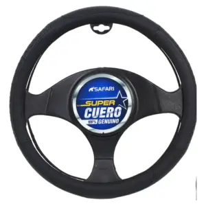 CUBRE VOLANTE CUERO GEN BASKET NEGRO - SFW-N1710