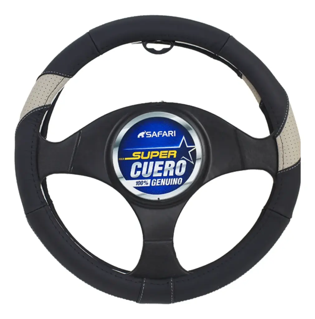 CUBRE VOLANTE CUERO GEN NEGRO 5P DARK GRAY – SFW-N1742GY