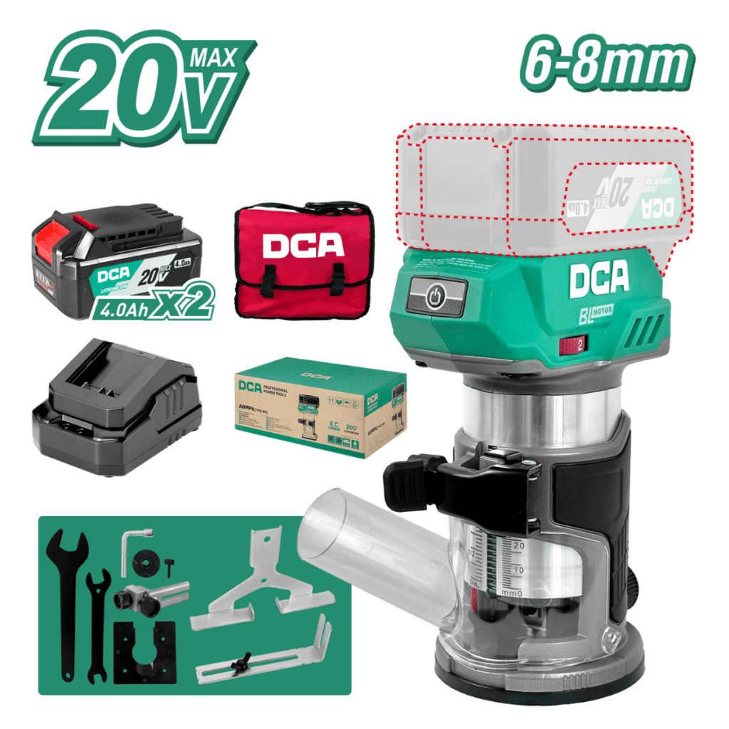 CANTEADORA 20v 10000-30000RPM 6-8MM – ADMP6BM