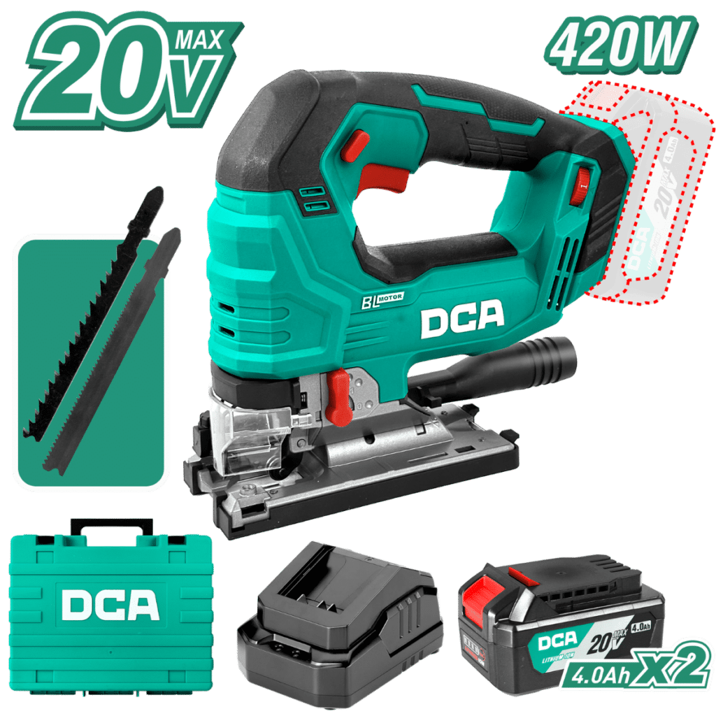 CALADORA 20V 420W 800-3500RPM MAD:120MM MET:10MM AL:20MM – ADMQ85EM