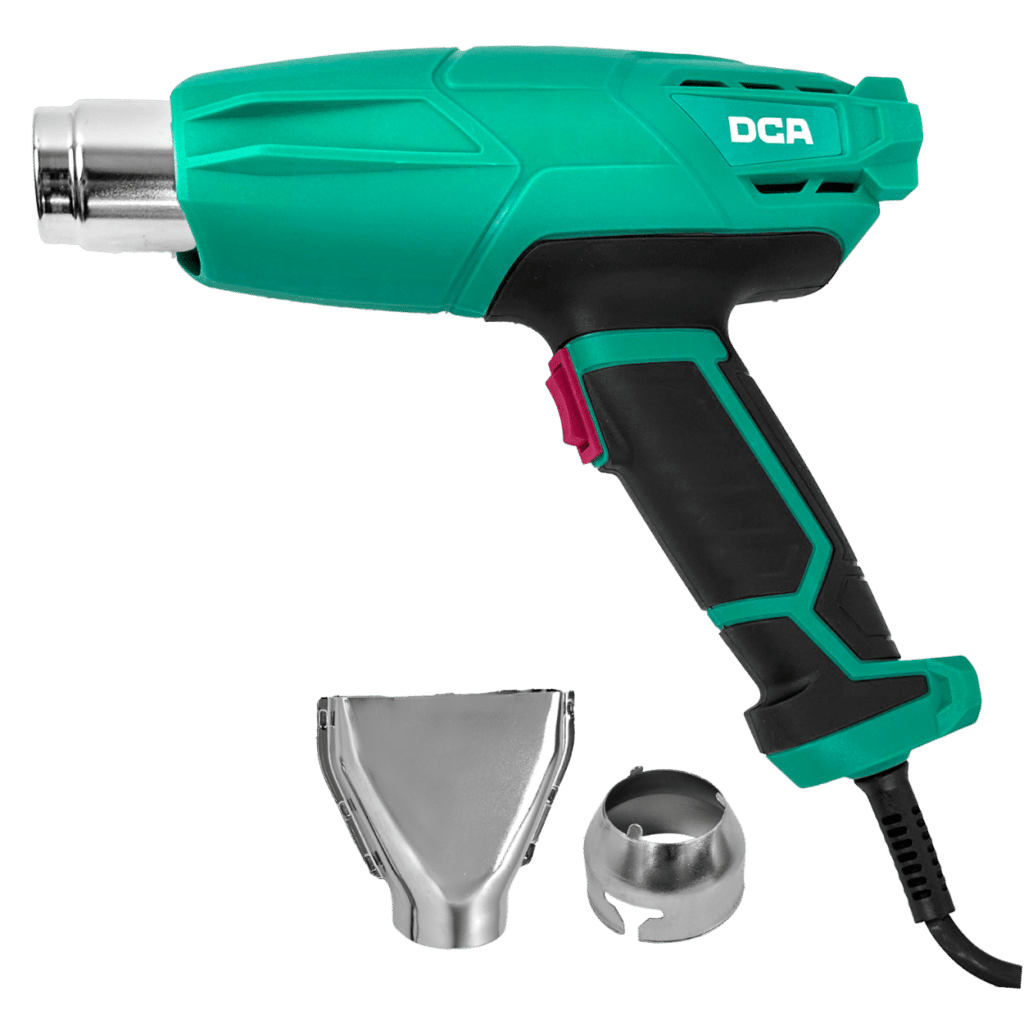 PISTOLA DE CALOR 2000W 2NIVELES 400/600C 150/240L/MIN – AQB06-2000