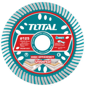 DISCO DIAMANTADO ULTRA-DELGADO 1.6MM 125MMX22.2MM 75CR1 HOJA:10MM INDU - TAC061251