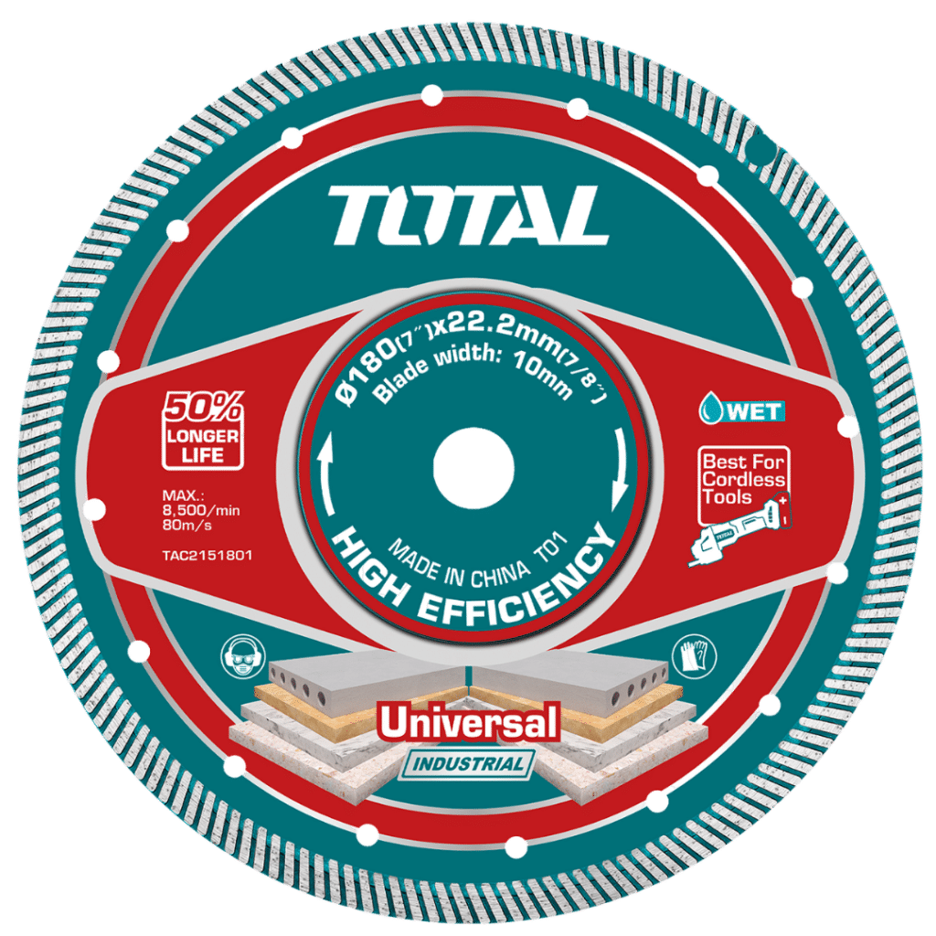 DISCO DIAMANTADO ULTRA-DELGADO MF 2.2MM 180MMX22.2MM 75CR1 INDUSTRIAL – TAC2151801