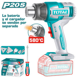 PISTOLA CALOR 20V 30-580C 100/200 L/MIN +ACC INDUSTRIAL - TBLI2008