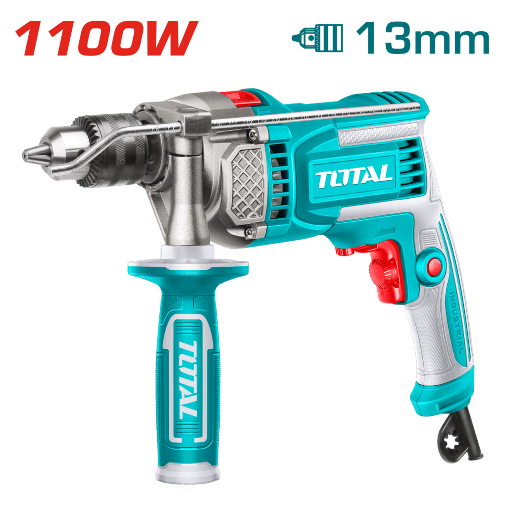 TALADRO PERCUTOR 1100W 13MM 0-3000RPM INDUSTRIAL – TG1111366