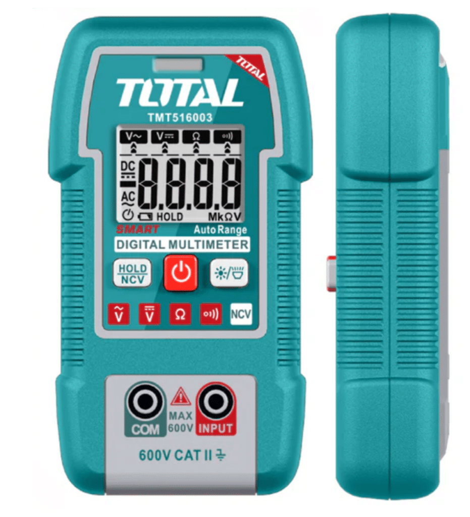 MULTIMETRO DIGITAL 600V 4000 CONTEOS SMART – TMT516003