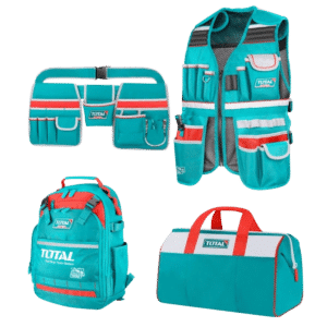 COMBO CHALECO + PORTA HERRAMIENTAS + MALETIN 16'' Y MOCHILA - TOS230912
