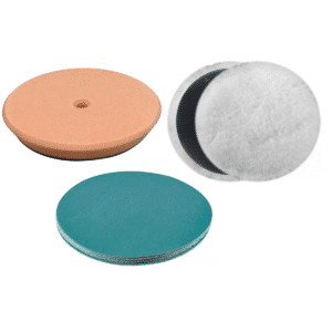 SET DISCOS DE PULIDO ALGODO+ESPUMA D:150MM 12PCS INDUSTRIAL - TAC15012