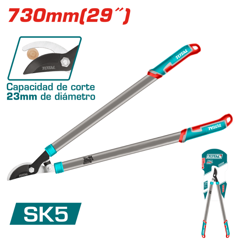 TIJERA PODADORA 730MM(29») DIA23MM ACERO AL CARBONO SK5 INDUSTRIAL – THT1527101