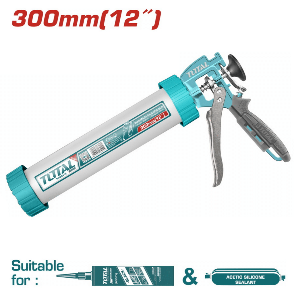 PISTOLA CALAFATEO 300MM(12P») D:51MM ROT:360 ALUMINIO 1500N INDUSTRIAL – THT20112