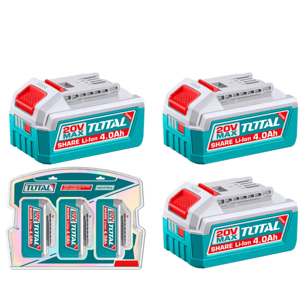 COMBO BATERIAS 20V 3PCS 4.0AH BLISTER INDUSTRIAL – TOSLI251296