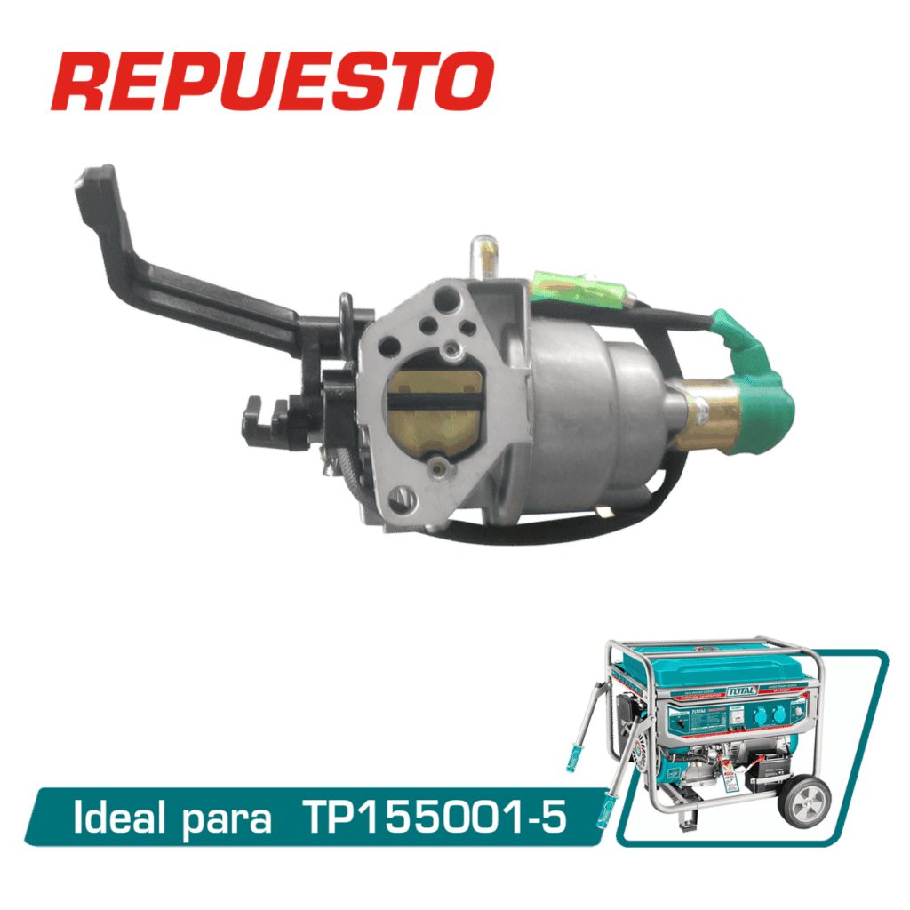 CARBURADOR DE GENERADOR PARA TP155001-5 – TP155001-5-SP-26
