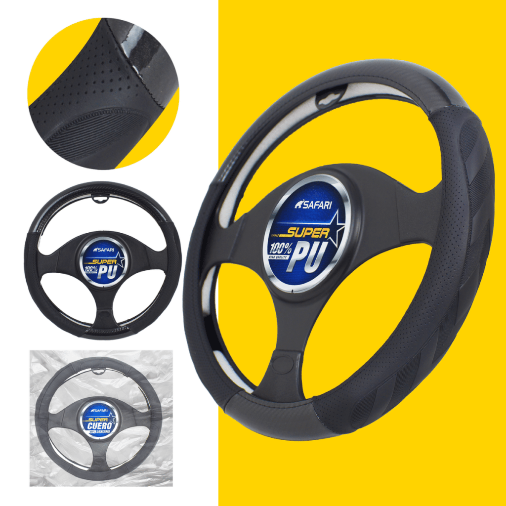 CUBRE VOLANTE CUERO GEN NEGRO – SFSW2204BK