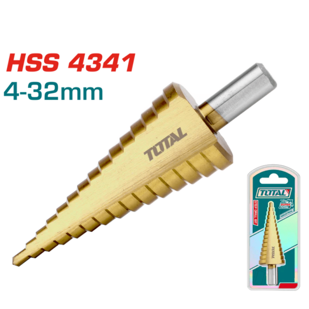 BROCA ESCALONADA HSS 4341 04-32MM – TAC43201