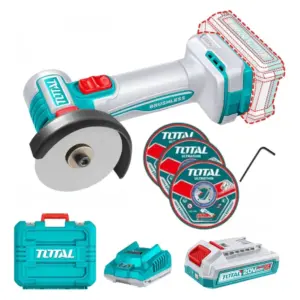 MINI CORTADORA ANGULAR 20V BLMOTOR 3'' 20000RPM M6 1X2.0AH +ACC+MALE - TAGLI207625