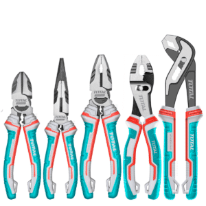SET DE ALICATES 5PCS CR-V ENERGY 30% MANGO TPR TRI-COLOR INDUSTRIAL - THT2K0588