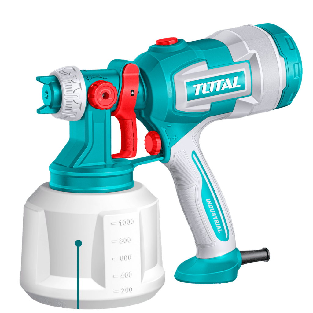 PISTOLA P/PINTAR HVLP ELECTRICA 530W 130DIN-S 410ML/MIN 1000ML INDUSTRIAL – TT4506