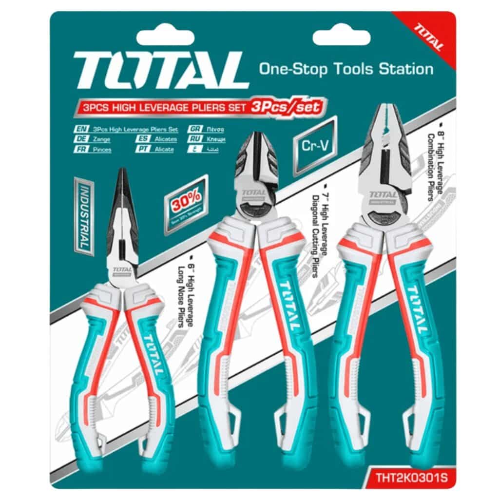 SET DE ALICATES 3PZS 6 /7/8 CR-V MANGO TPR INDUSTRIAL – THT2K0301