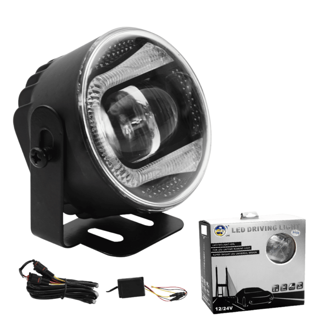 NEBLINERO UNIVERSAL 2.5PULG BLANCO+ANGEL AZUL 12V/2 – A36N6006