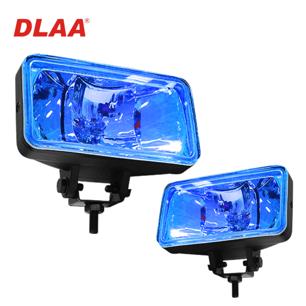 NEBLINERO RECTANGULAR AZUL – LA8816 LB