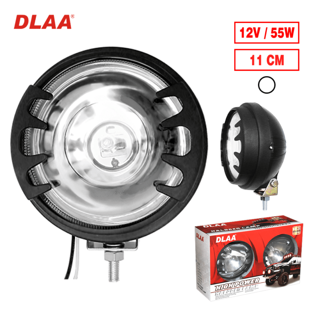 NEBLINERO REDONDO 4.5PULG (11CM) H3 12V 55W CLARO – LA969 C