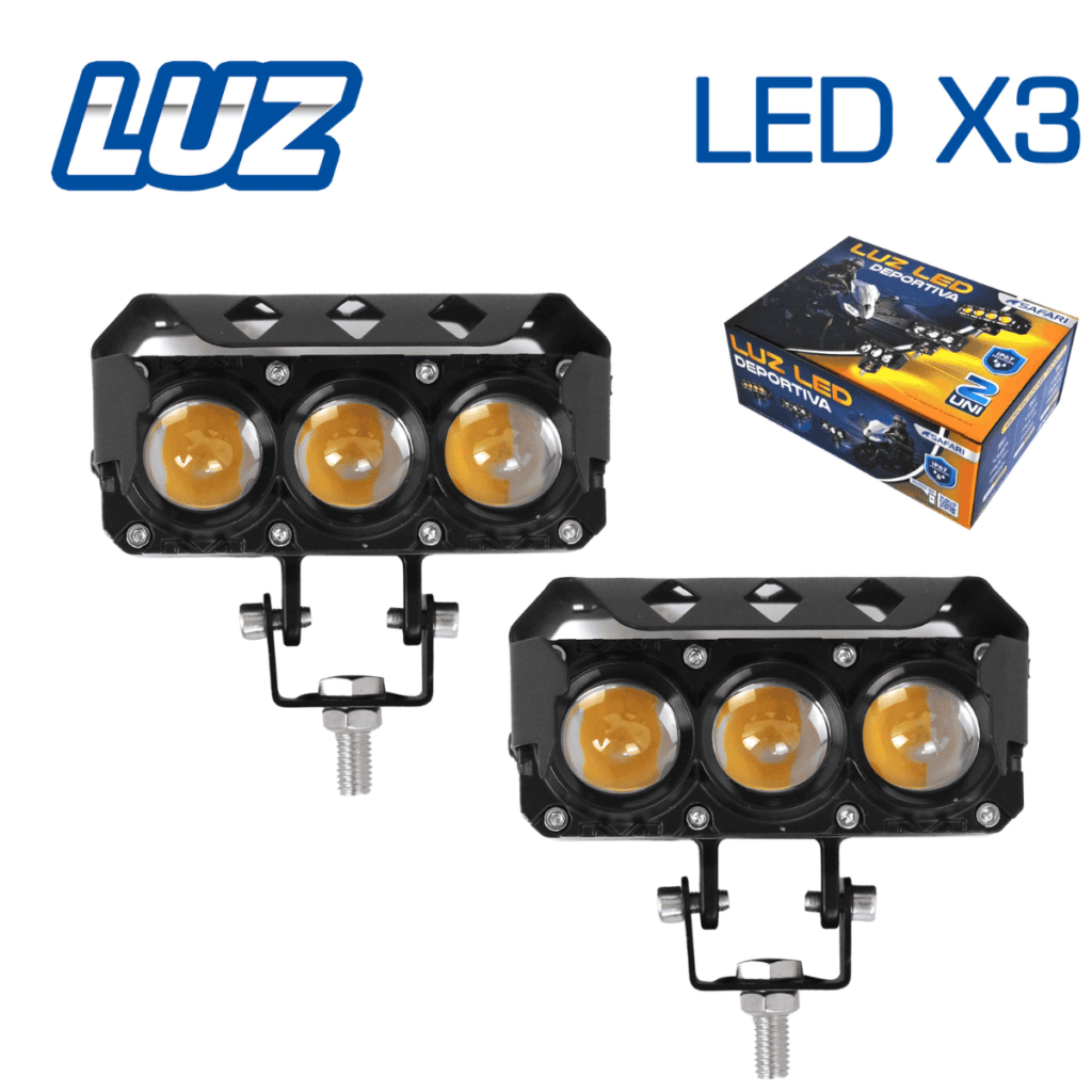 LUZ LED ULTRA BRILLANTE MX3 DEPORTIVA 2PCS/SET – T22001