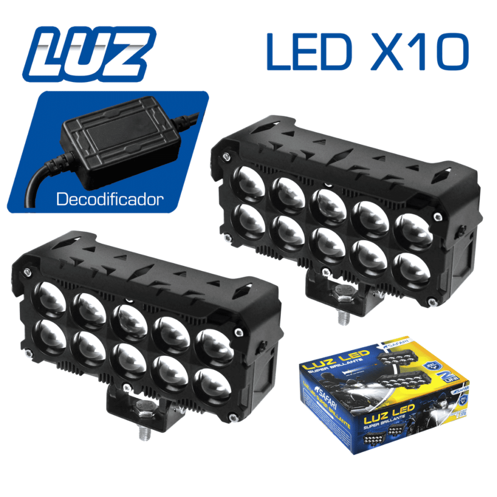 LUZ LEDX10 STRONG SUPER BRILLANTE – T22002