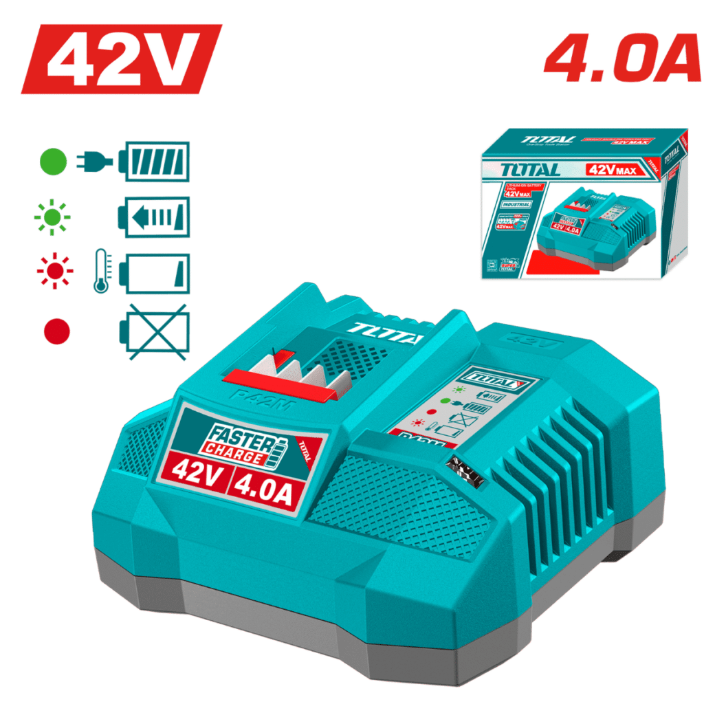 CARGADOR INTELIGENTE 4.0A 42V P42M INDUSTRIAL – TFCLI42041