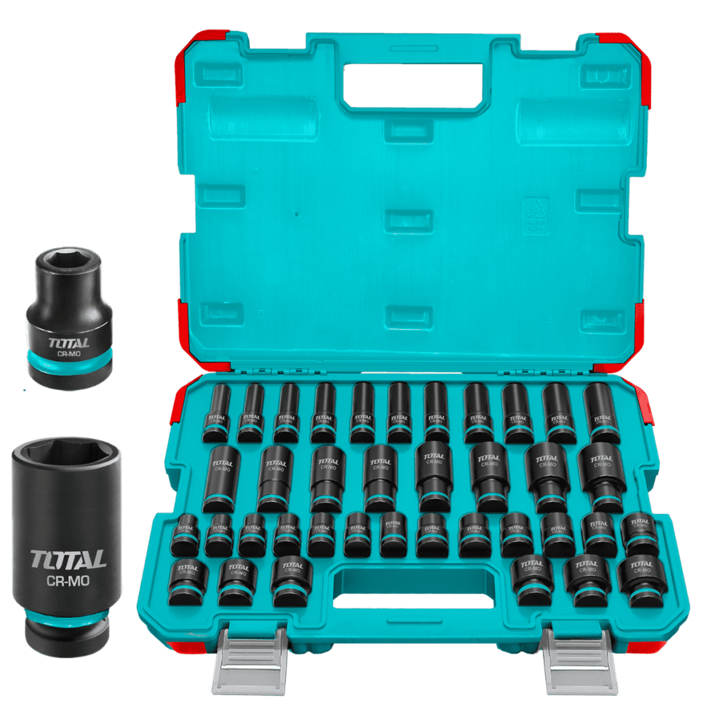 SET DADOS IMPACTO 38PCS 1/2» 40MM/78MM CR.MO INC MALETIN INDUSTRIAL – THKISD12388L