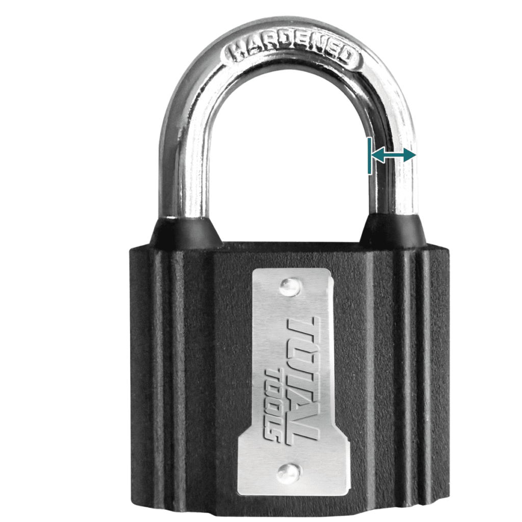 CANDADO DE HIERRO 38MM D:6.1MM 146G – TLK31381