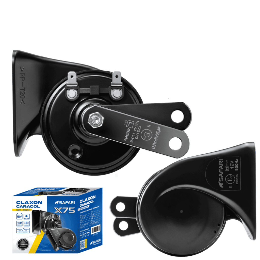 CLAXON DOBLE TIPO CARACOL 12V – X75165