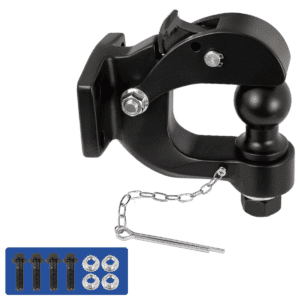 GANCHO DE REMOLQUE UNIVERSAL NEGRO MATE - G78001MB