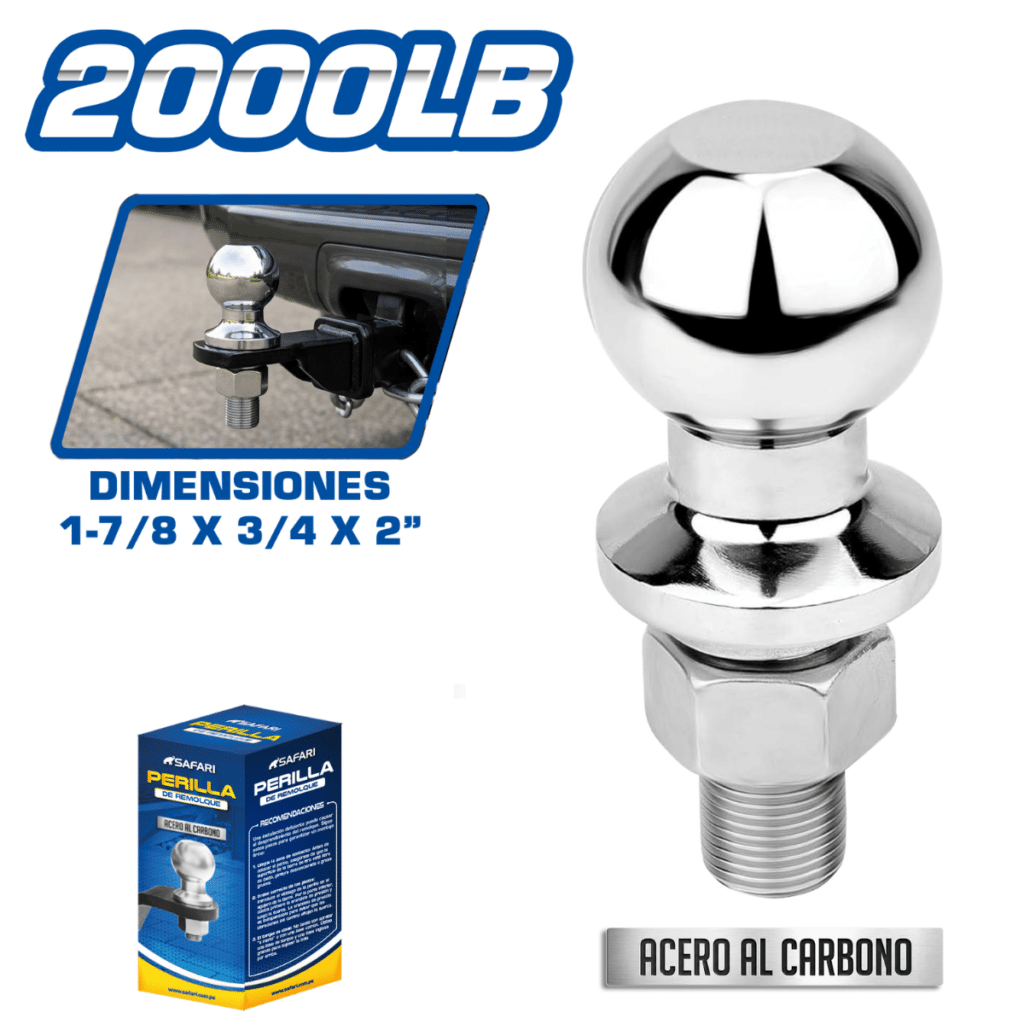 PERILLA DE REMOLQUE 2000LB  M/D 1-7/8X3/4X2 – G78031