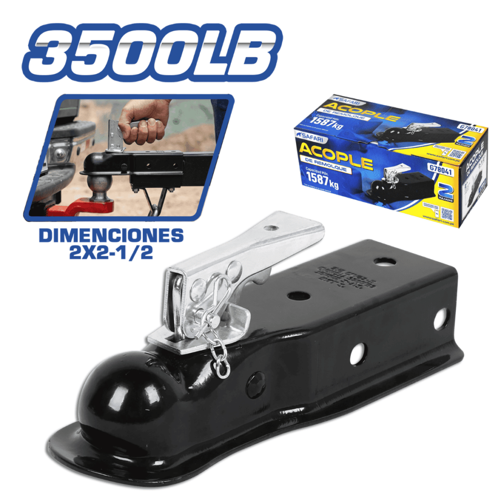 ACOPLE DE REMOLQUE 3500 LB M/D 2X2-1/2 – G78041