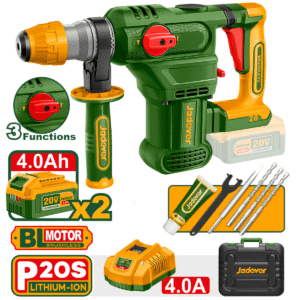 ROTOMARTILLO 28MM 20V 4.5J 0-4400BPM BRUSHLESS 2X4.0AH - JDLM2B286
