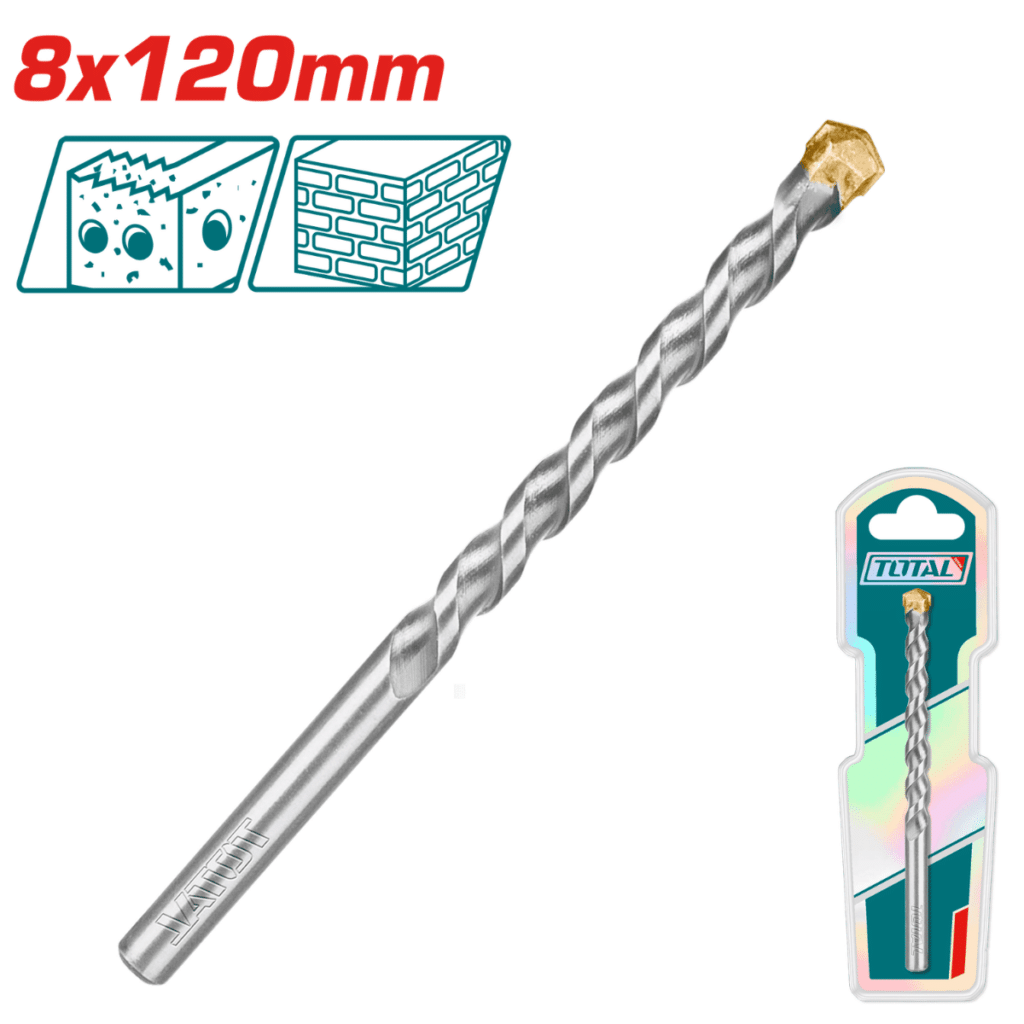 BROCA ALBAÑILERA 6X150MM BLISTER INDUSTRIAL – TAC260615