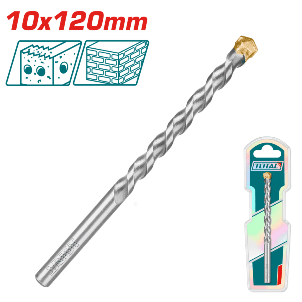 BROCA ALBAÑILERA 10X120MM BLISTER INDUSTRIAL – TAC261012