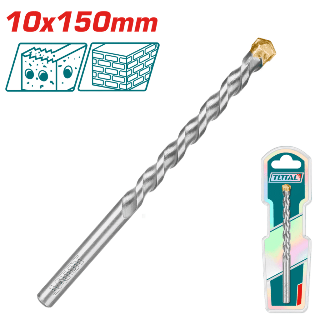 BROCA ALBAÑILERA 10X150MM BLISTER INDUSTRIAL – TAC261015