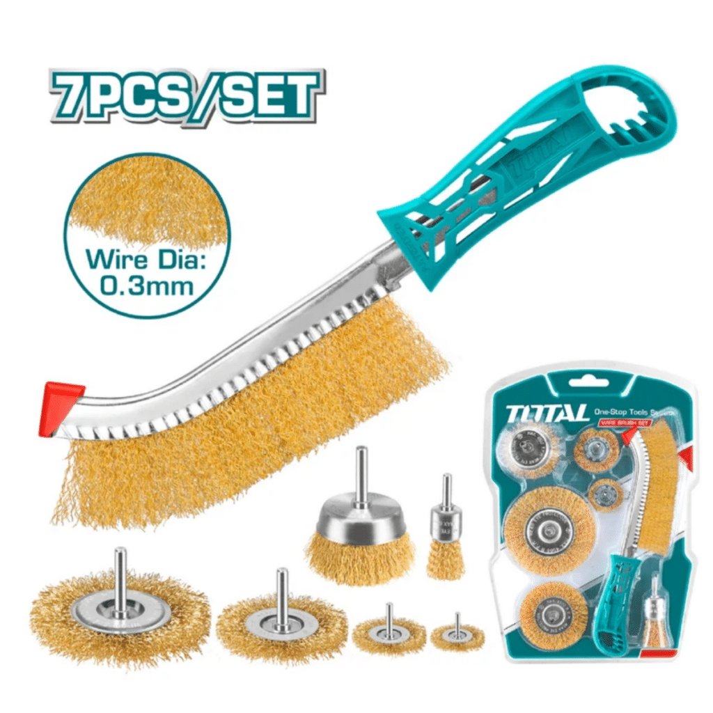 SET CEPILLOS ALAMBRE DIA:0.3MM 7PCS – TAC310071