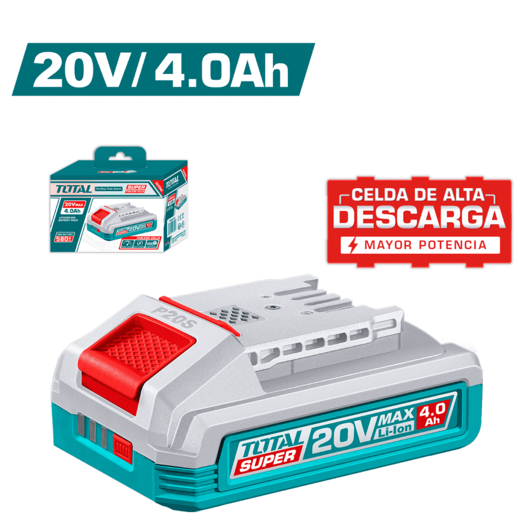BATERIA LI-ION 20V 4.0AH SUPER TC INDUSTRIAL – TFBLI2123