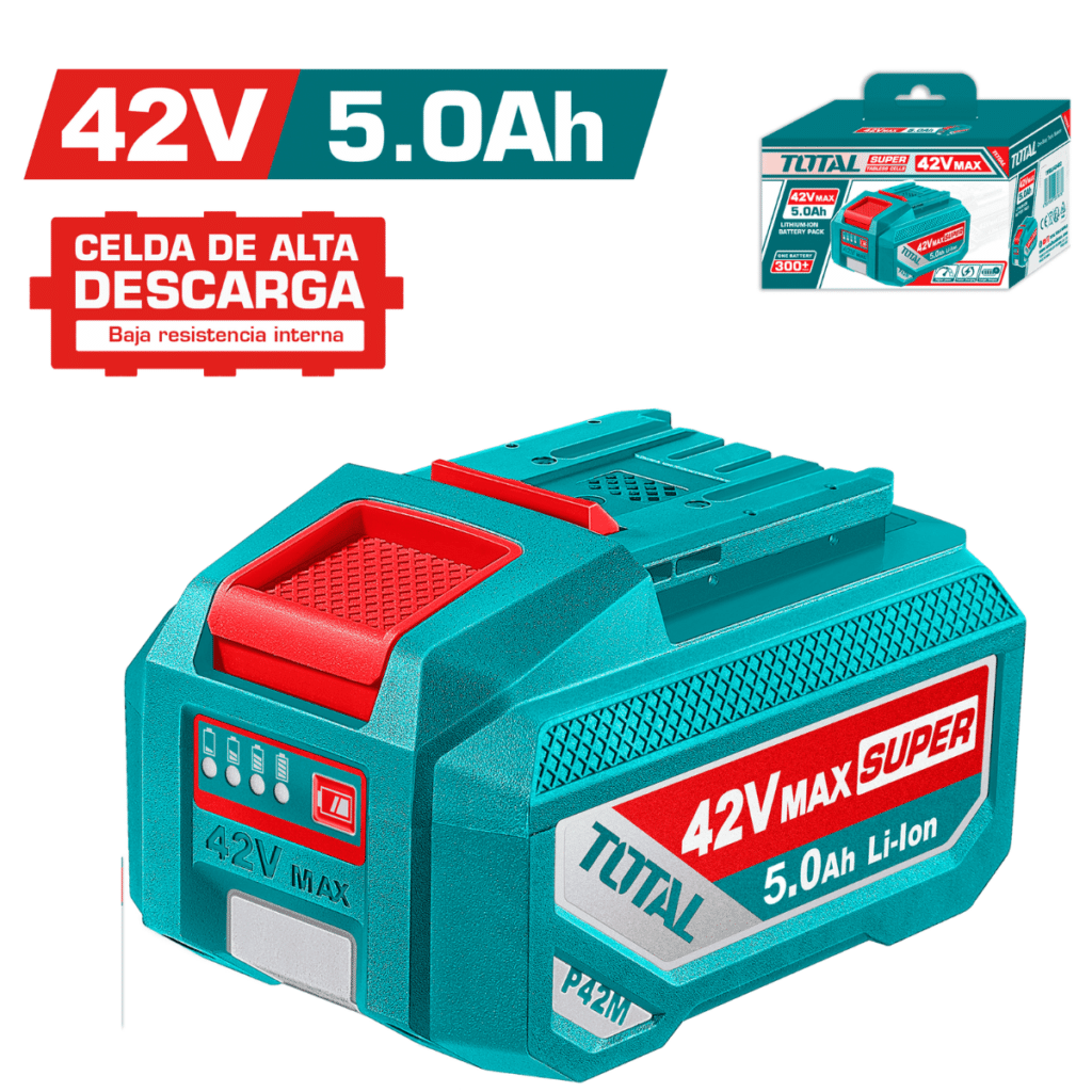 BATERIA LI-ION 42V 5.0AH C/INDICADOR LED SUPER TABLESS CELLS (TC) – TFBLI42502