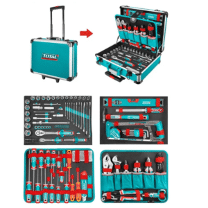 SET 228PCS HERRAMIENTAS MANUALES INC MALETIN 470X180X435MM INDUSTRIAL - THKTHP62287