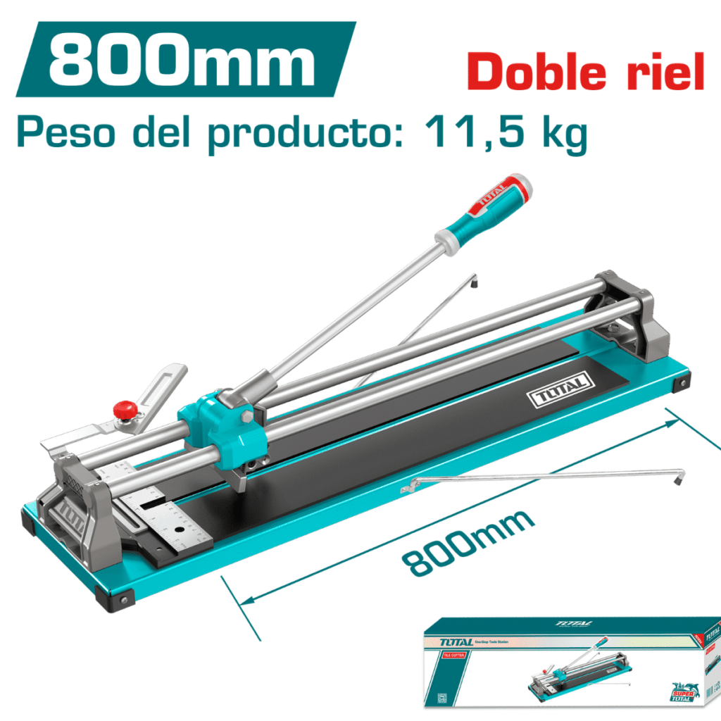 CORTA MAYOLICA 800MM CORTE 14MM HOJA 22X6X2MM BASE 1000X200MM INDUSTRIAL – THT08001