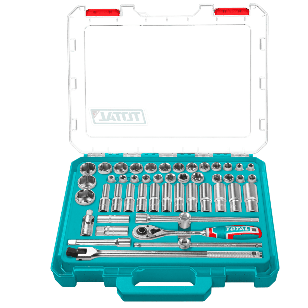 SET RACHET 1/2 + SOCKET + ACC CR-V ACERO 48PCS MALETIN MODULAR IND. – THT121486