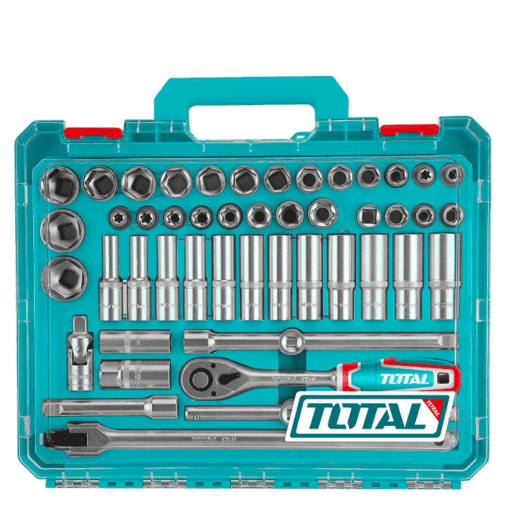 SET RACHET 1/2 + SOCKET + ACC CR-V ACERO 48PCS MALETIN MODULAR IND. – THT121486