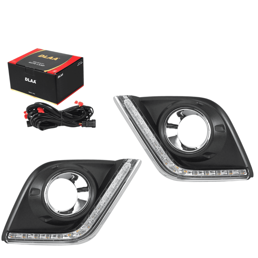 PANEL NEBLINERO P/ TOYOTA HILUX 2015-2019 C/ LUCES LED DE CIRCULACION – TY827-L2LED